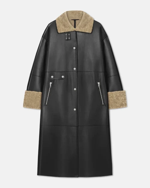Nanushka Shearling Coat