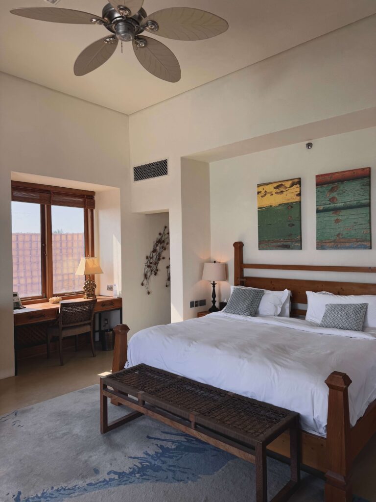 A Dream Retreat: Exploring Anantara Sir Bani Yas Resort 36 EHF badroom anantera 1