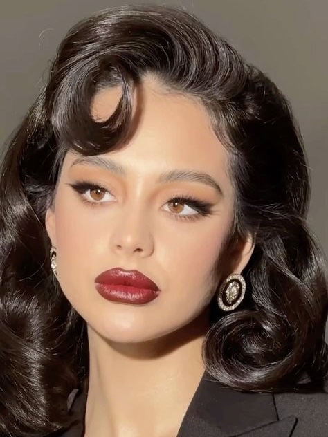 Look #1: Bold Red Lips for That Glam Moment