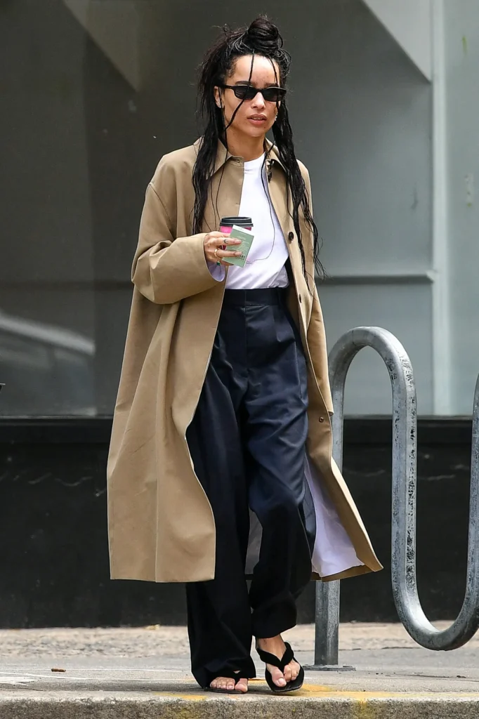 2025 Flip-Flop Trend: Why Everyone’s Talking About The Row’s Chicest Summer Shoe 34 EHF Celebreties wearing 2